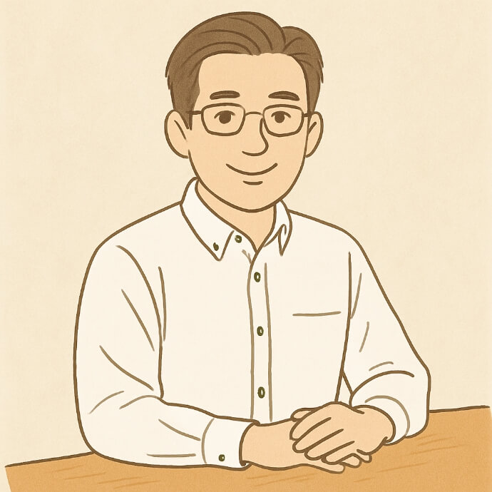 渡邊代表のイラスト